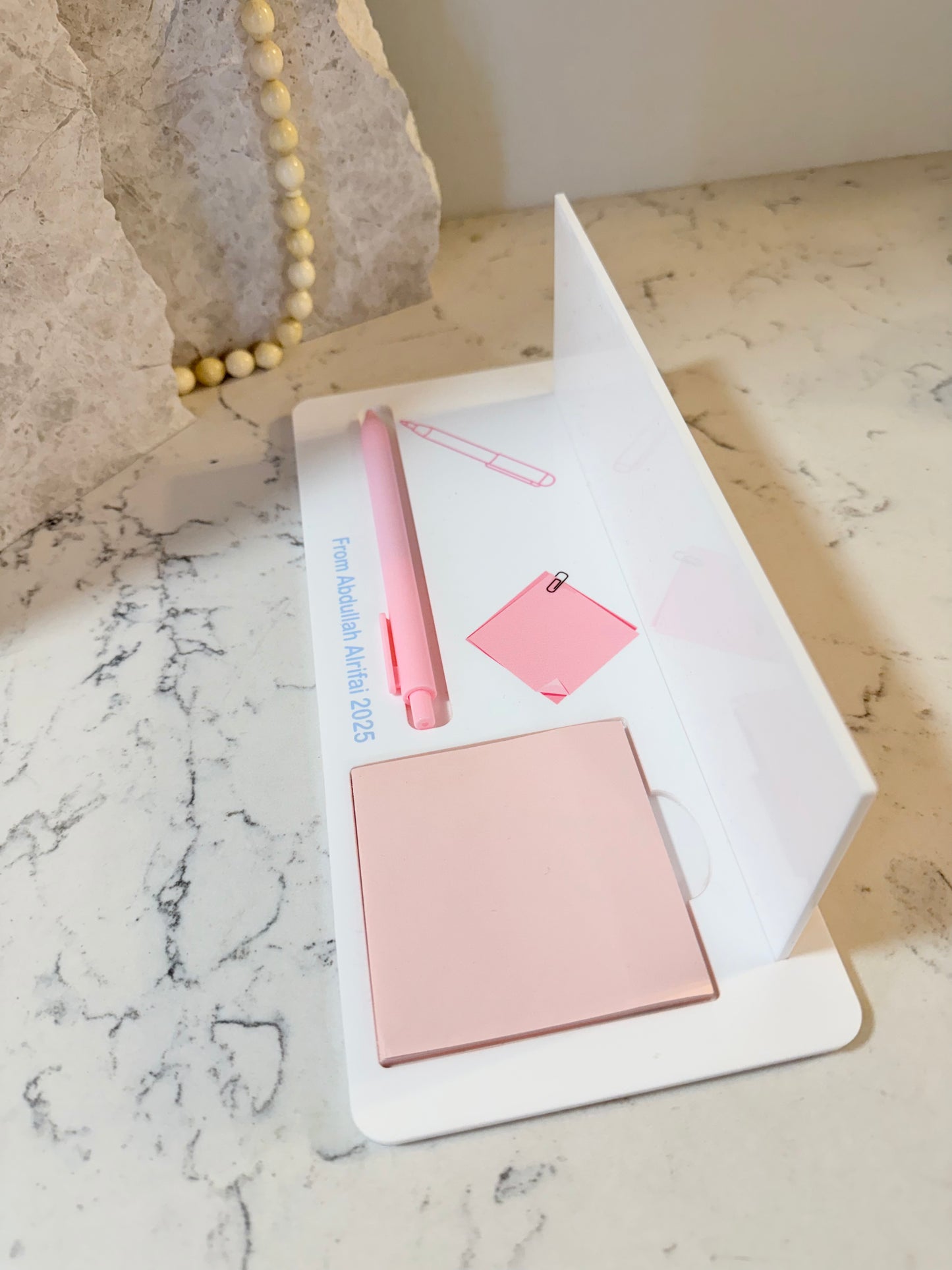 Teacher Personalised Note pad/ pen holder