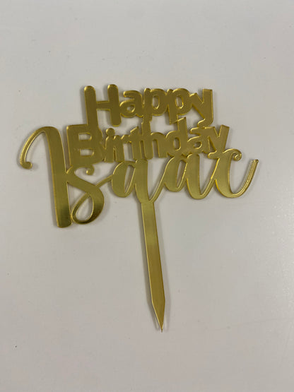 Acrylic Caketoppers