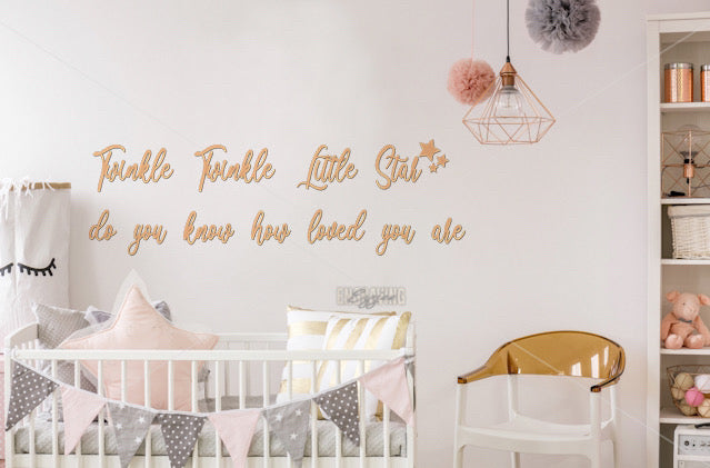 Quotes.Twinkle twinkle Little Star, do you know how loved you are