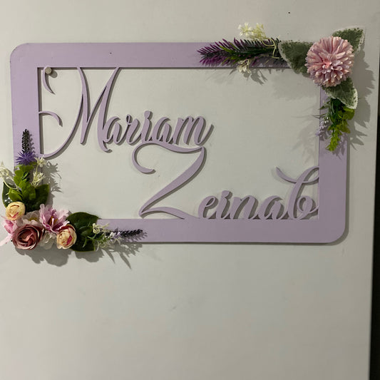 Personalised Rectangle frames