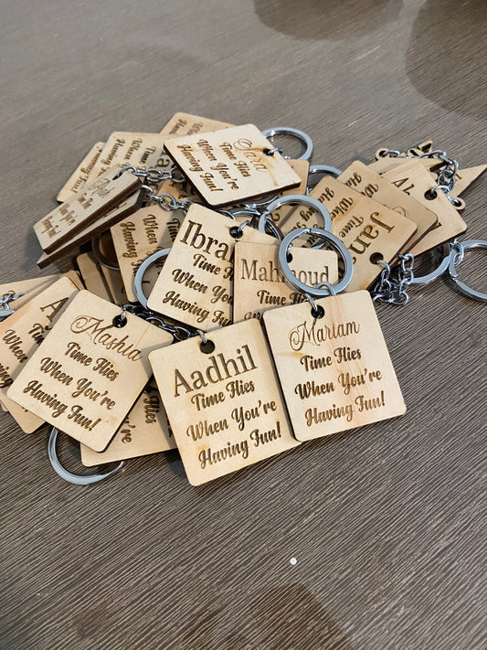 Personalised Engraved Keyrings