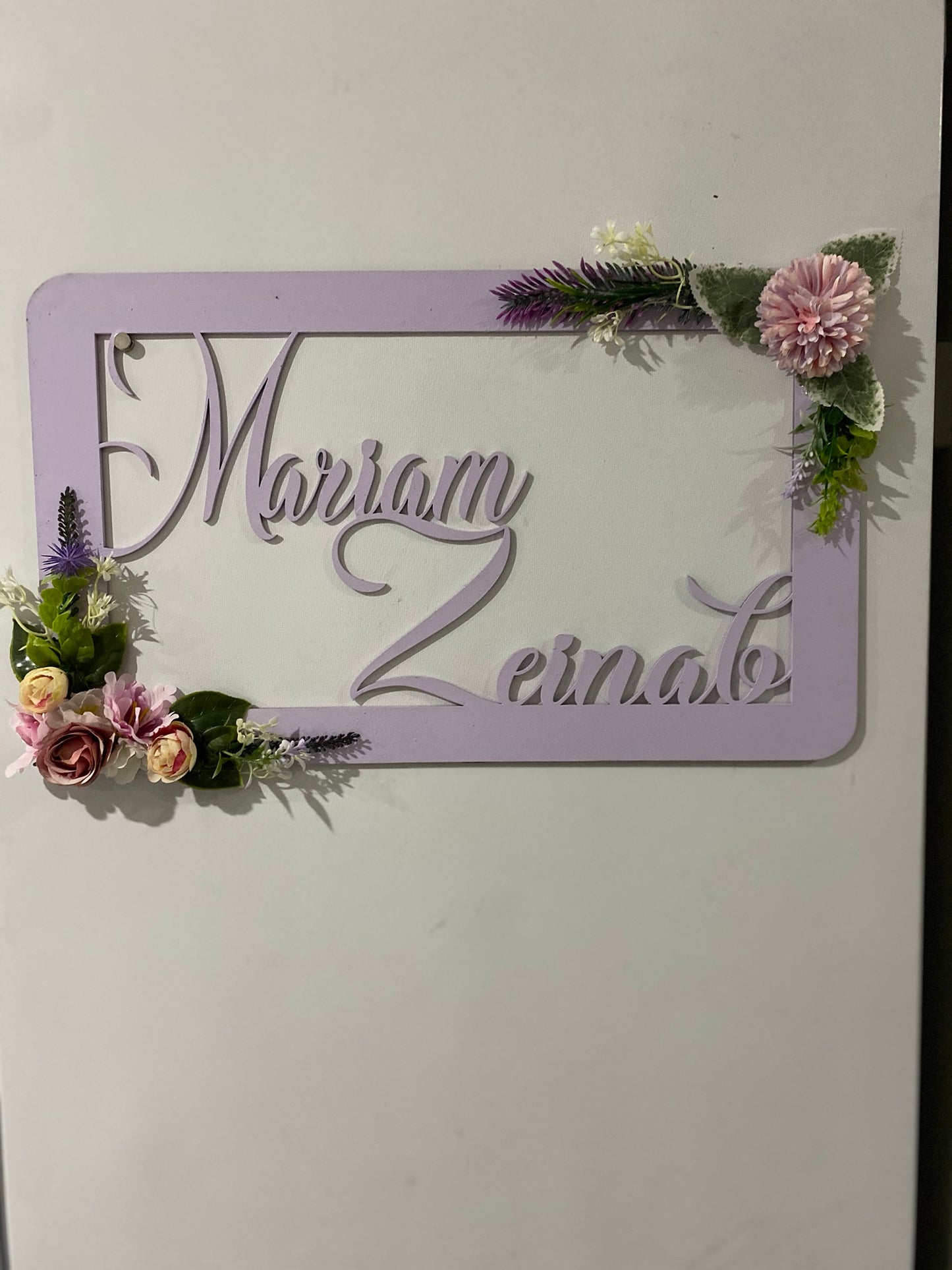 Personalised Rectangle frames