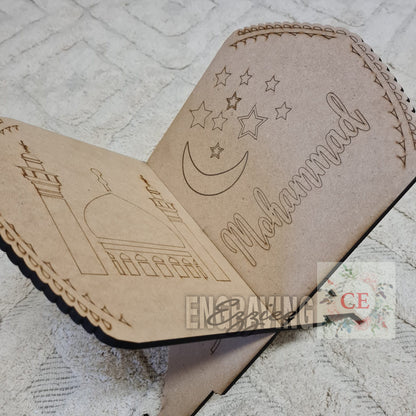 Children Personalised DIY Quran Stand