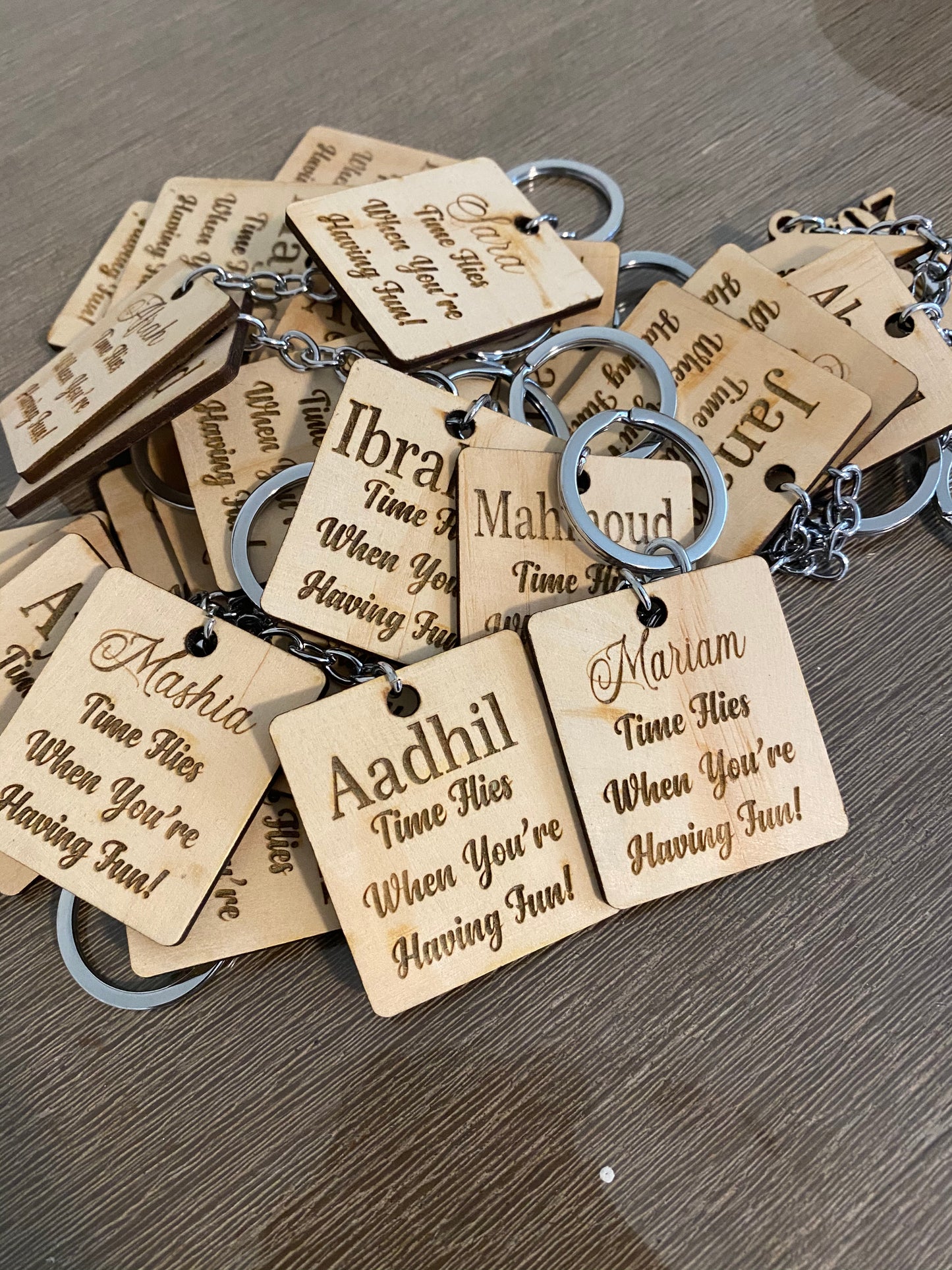 Personalised Engraved Keyrings