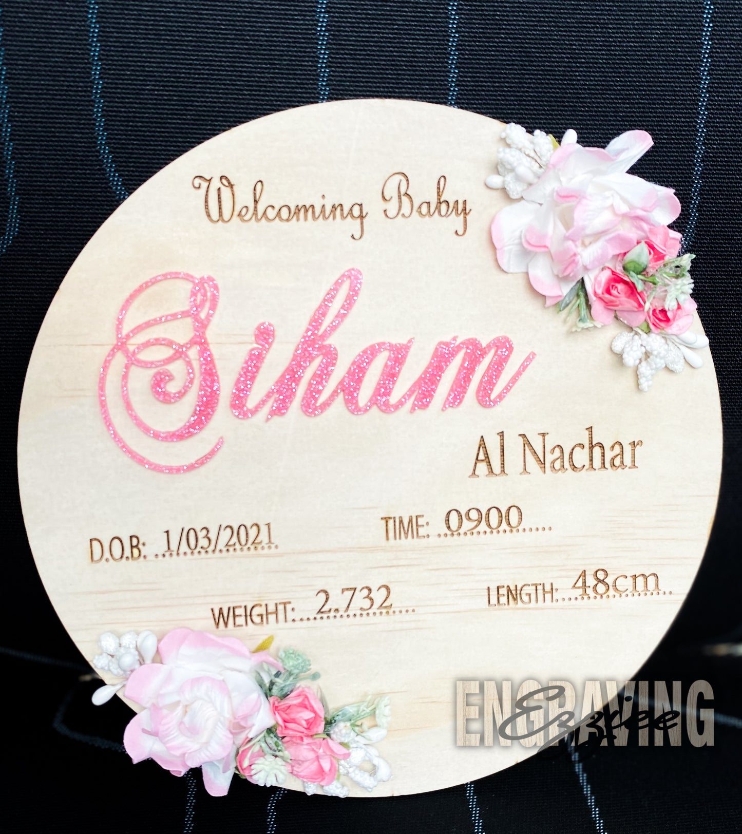 Baby Birth announcements and arrival plaques