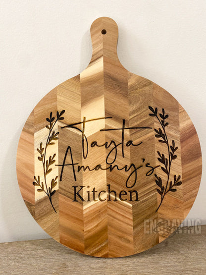 Personalised Engraved Chopping Boards