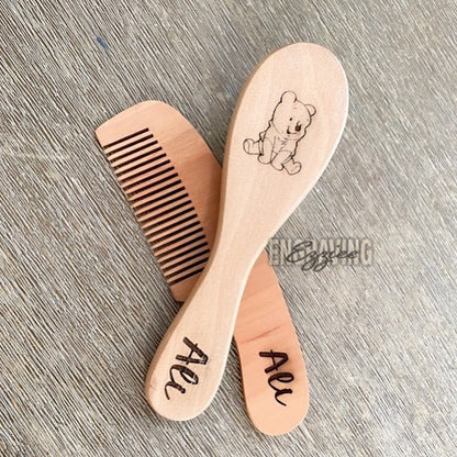 Personalised Baby Brush Set