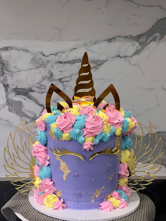 Unicorn caketopper set