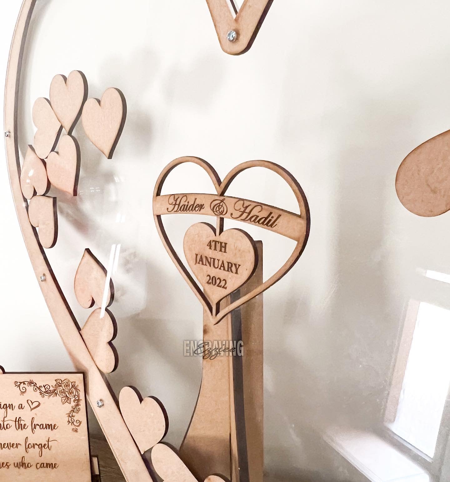 Heart guestbook Alternative