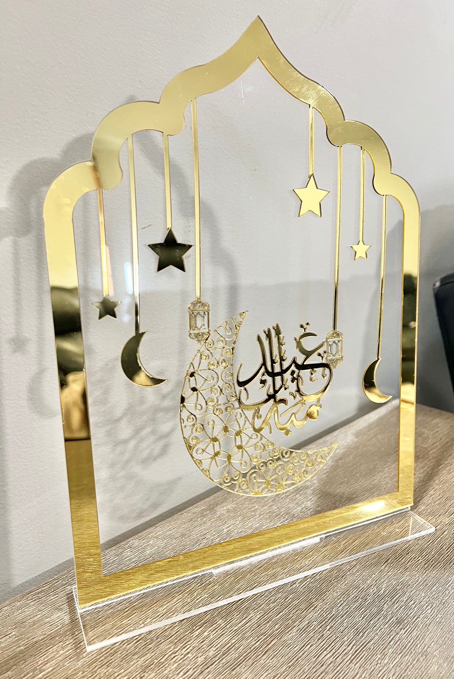 Clear acrylic Layered Eid stand